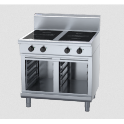 Waldorf 800 Series IN8400R5-CB - 900mm Electric Induction Cooktop Low Back Version - Cabinet Base