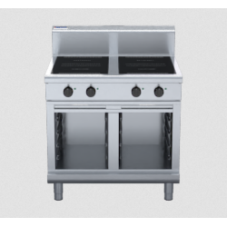 Waldorf 800 Series IN8400R5-CB - 900mm Electric Induction Cooktop Low Back Version - Cabinet Base