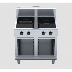 Waldorf 800 Series IN8400R5F-CB - 900mm Electric Induction Cooktop - Cabinet Base