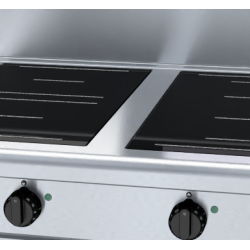 Waldorf 800 Series IN8400R5F-LS - 900mm Electric Induction Cooktop - Leg Stand