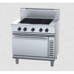 Waldorf 800 Series IN8410ECF - 900mm Induction Range Convection Oven