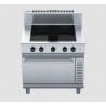 Waldorf 800 Series IN8410ECF - 900mm Induction Range Convection Oven