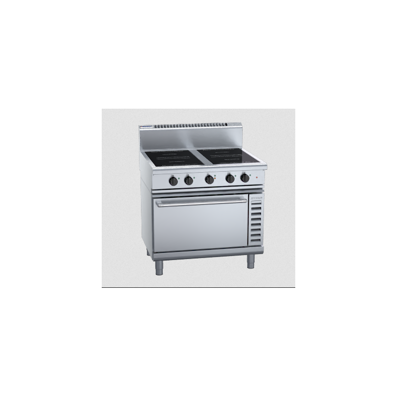 Waldorf 800 Series IN8410ECR5 - 900mm Induction Range Convection Oven