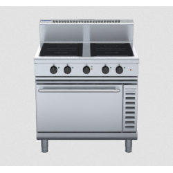 Waldorf 800 Series IN8410ECR5 - 900mm Induction Range Convection Oven