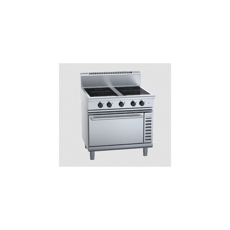 Waldorf 800 Series IN8410ECR5F - 900mm Induction Range Convection Oven