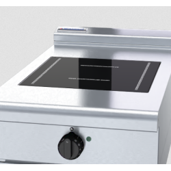 Waldorf 800 Series INL8100F-LS - 450mm Electric Induction Cooktop Low Back Version - Leg Stand