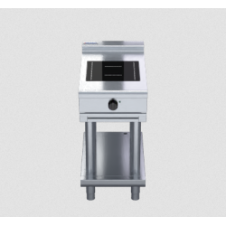 Waldorf 800 Series INL8100F-LS - 450mm Electric Induction Cooktop Low Back Version - Leg Stand