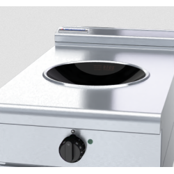 Waldorf 800 Series INL8100W3-LS - 450mm Induction Wok Low Back Version - Leg Stand