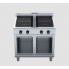 Waldorf 800 Series INL8400R3-CB - 900mm Electric Induction Cooktop Low Back Version - Cabinet Base