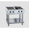 Waldorf 800 Series INL8400R3-LS - 900mm Electric Induction Cooktop Low Back Version - Leg Stand