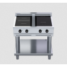 Waldorf 800 Series INL8400R3F-LS - 900mm Electric Induction Cooktop Low Back Version - Leg Stand