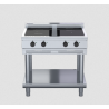 Waldorf 800 Series INL8400R3F-LS - 900mm Electric Induction Cooktop Low Back Version - Leg Stand