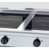 Waldorf 800 Series INL8400R5-LS - 900mm Electric Induction Cooktop Low Back Version - Leg Stand