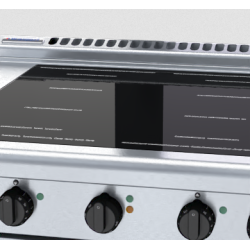Waldorf 800 Series INL8410ECF - 900mm Induction Range Convection Oven Low Back Version