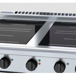 Waldorf 800 Series INL8410ECR3 - 900mm Induction Range Convection Oven Low Back Version