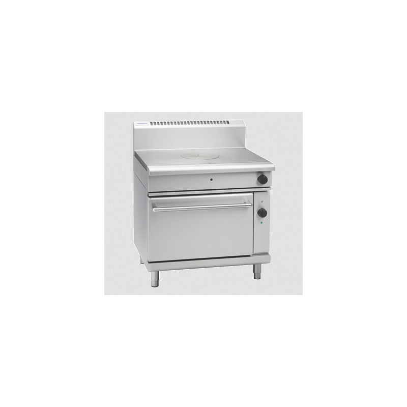 Waldorf 800 Series RN8110GEC - 900mm Gas Target Top Electric Convection Oven Range