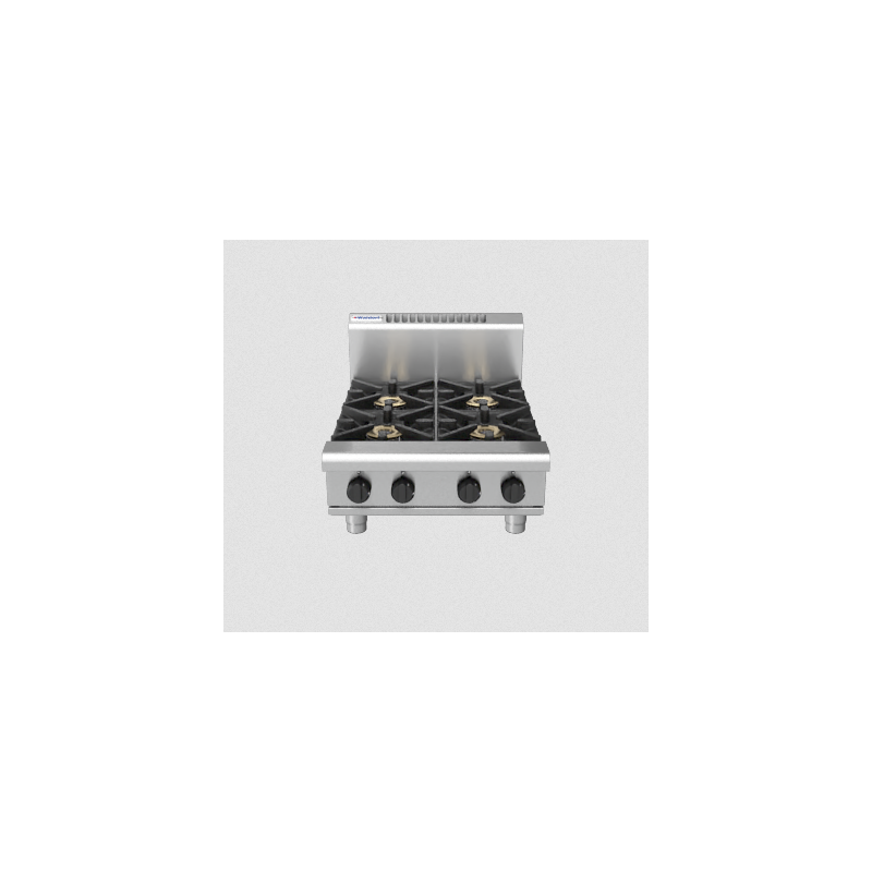 Waldorf 800 Series RN8400G-B - 600mm Gas Cooktop Bench Model