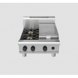 Waldorf 800 Series RN8403G-B - 600mm Gas Cooktop Bench Model