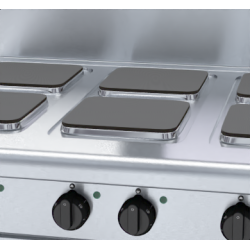 Waldorf 800 Series RN8600SE-CB - 900mm Electric Cooktop Sealed Hobs - Cabinet Base