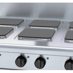 Waldorf 800 Series RN8600SE-LS - 900mm Electric Cooktop Sealed Hobs - Leg Stand