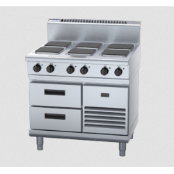 Waldorf 800 Series RN8600SE-RB - 900mm Electric Cooktop Sealed Hobs - Refrigerated Base