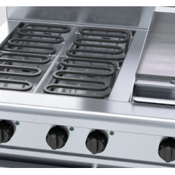 Waldorf 800 Series RN8603E-RB - 900mm Electric Cooktop Refrigerated Base