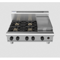 Waldorf 800 Series RN8603G-B - 900mm Gas Cooktop Bench Model
