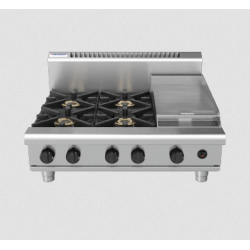 Waldorf 800 Series RN8603G-B - 900mm Gas Cooktop Bench Model
