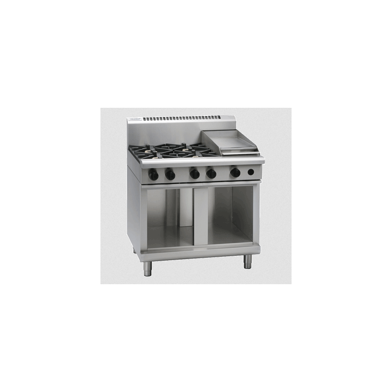 Waldorf 800 Series RN8603G-CB - 900mm Gas Cooktop Cabinet Base