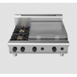 Waldorf 800 Series RN8606G-B - 900mm Gas Cooktop Bench Model