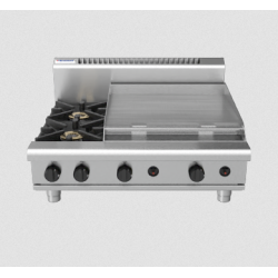 Waldorf 800 Series RN8606G-B - 900mm Gas Cooktop Bench Model