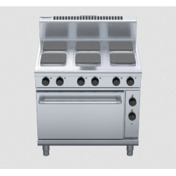 Waldorf 800 Series RN8610SE- 900mm Electric Range Static Oven