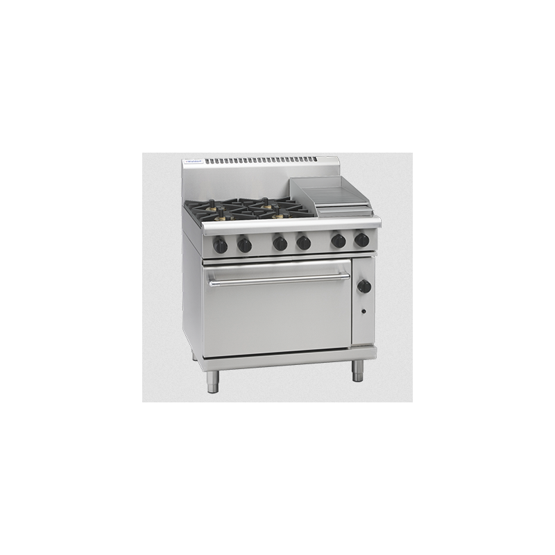 Waldorf 800 Series RN8613G - 900mm Gas Range Static Oven