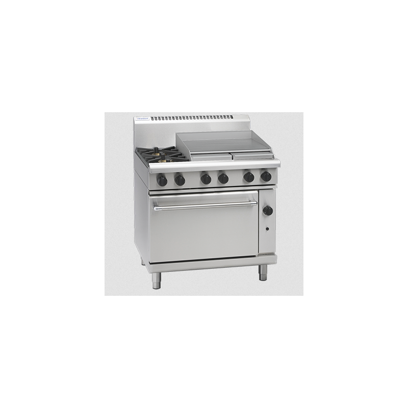 Waldorf 800 Series RN8616G - 900mm Gas Range Static Oven