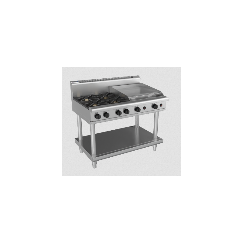 Waldorf 800 Series RN8806G-LS - 1200mm Gas Cooktop Leg Stand