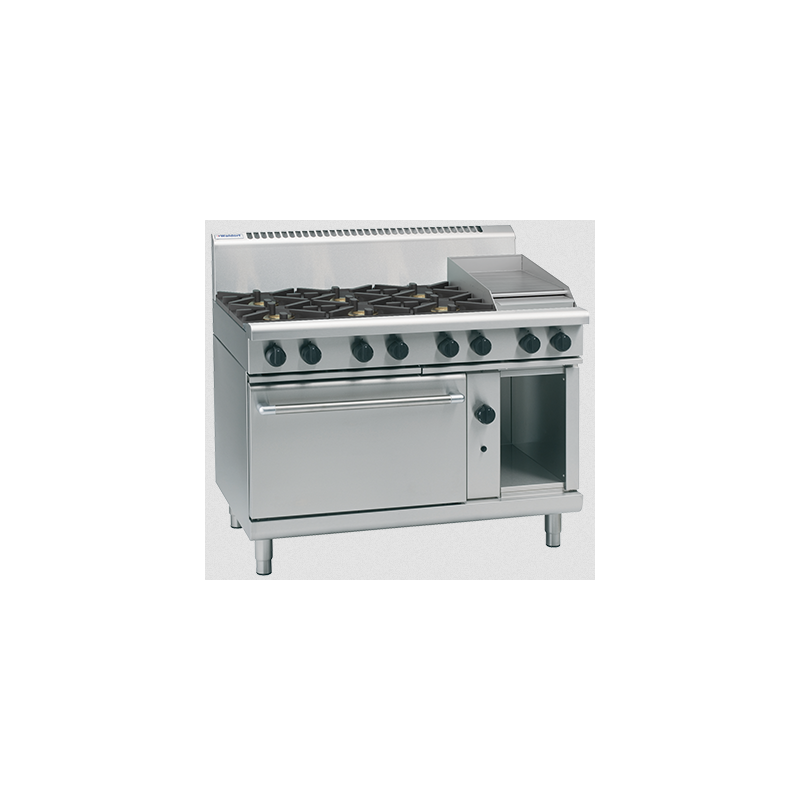 Waldorf 800 Series RN8813G - 1200mm Gas Range Static Oven