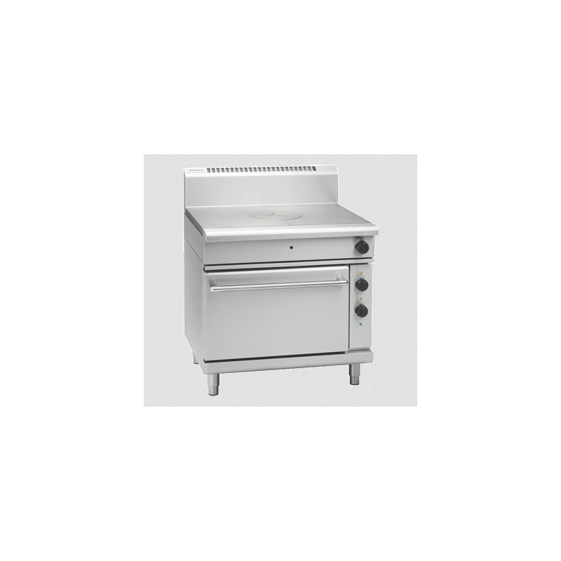 Waldorf 800 Series RNL8110GE - 900mm Gas Target Top Electric Static Oven Range