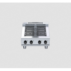 Waldorf 800 Series RNL8400E-B - 600mm Electric Cooktop Low Back Version Bench Model