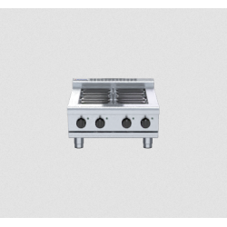 Waldorf 800 Series RNL8400E-B - 600mm Electric Cooktop Low Back Version Bench Model