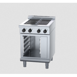 Waldorf 800 Series RNL8400E-CB - 600mm Electric Cooktop Low Back Version Cabinet Base