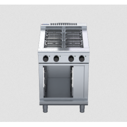 Waldorf 800 Series RNL8400E-CB - 600mm Electric Cooktop Low Back Version Cabinet Base