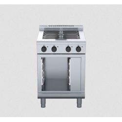 Waldorf 800 Series RNL8400E-CB - 600mm Electric Cooktop Low Back Version Cabinet Base