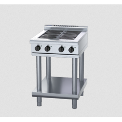 Waldorf 800 Series RNL8400E-LS - 600mm Electric Cooktop Low Back Version Leg Stand