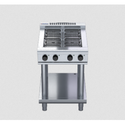 Waldorf 800 Series RNL8400E-LS - 600mm Electric Cooktop Low Back Version Leg Stand