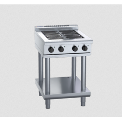 Waldorf 800 Series RNL8400E-LS - 600mm Electric Cooktop Low Back Version Leg Stand