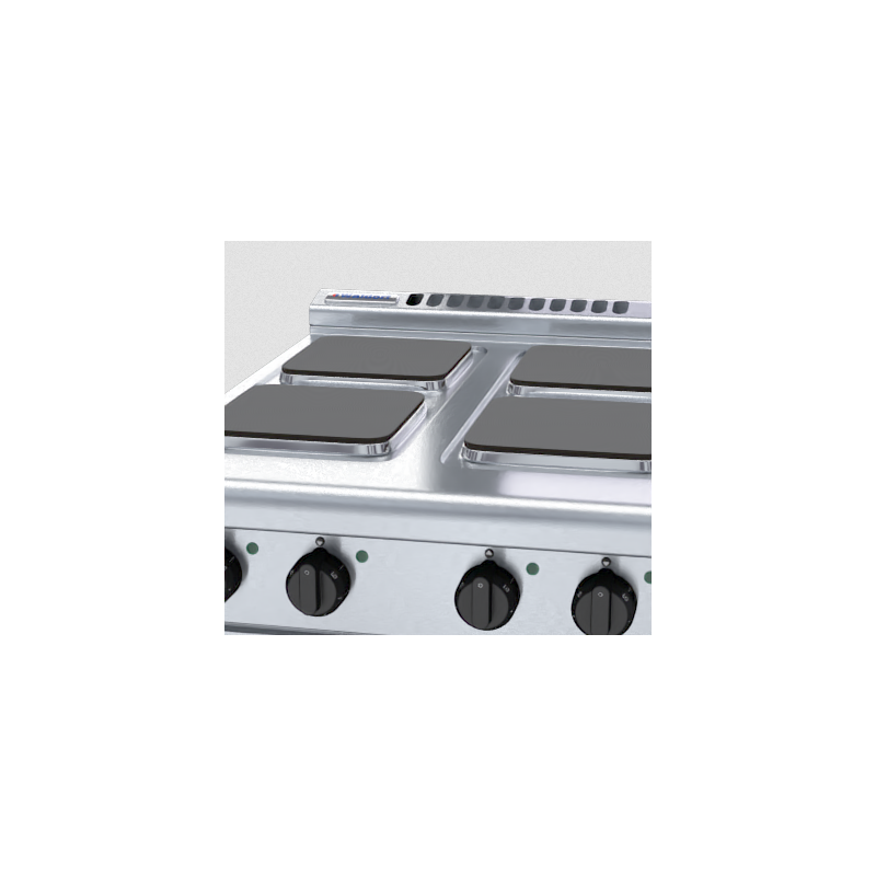 Waldorf 800 Series RNL8400SE-B- 600mm Electric Cooktop Sealed Hobs  Low Back Version - Bench Model