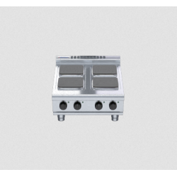 Waldorf 800 Series RNL8400SE-B- 600mm Electric Cooktop Sealed Hobs  Low Back Version - Bench Model