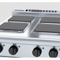 Waldorf 800 Series RNL8400SE-CB- 600mm Electric Cooktop Sealed Hobs  Low Back Version - Cabinet Base