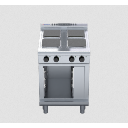 Waldorf 800 Series RNL8400SE-CB- 600mm Electric Cooktop Sealed Hobs  Low Back Version - Cabinet Base