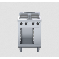 Waldorf 800 Series RNL8400SE-CB- 600mm Electric Cooktop Sealed Hobs  Low Back Version - Cabinet Base